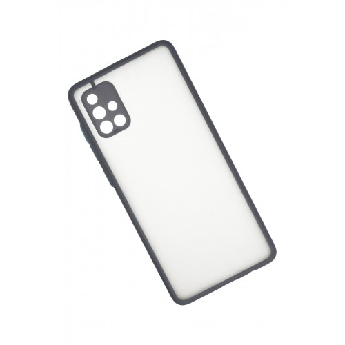 Newface Samsung Galaxy A71 Kılıf Montreal Silikon Kapak - Gri Newface Samsung Galaxy A71 Kılıf Montreal Silikon Kapak - Gri