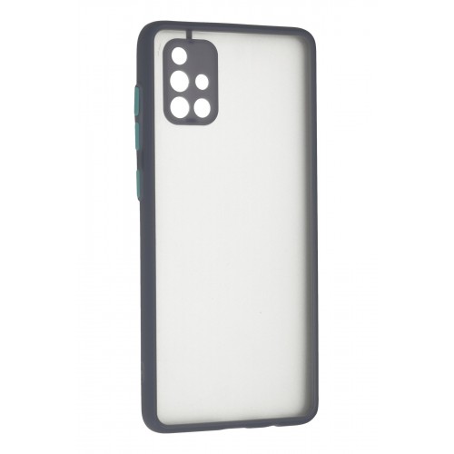 Newface Samsung Galaxy A71 Kılıf Montreal Silikon Kapak - Gri Newface Samsung Galaxy A71 Kılıf Montreal Silikon Kapak - Gri