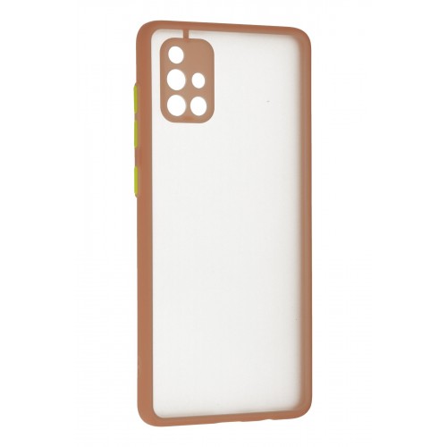 Newface Samsung Galaxy A71 Kılıf Montreal Silikon Kapak - Pembe Newface Samsung Galaxy A71 Kılıf Montreal Silikon Kapak - Pembe