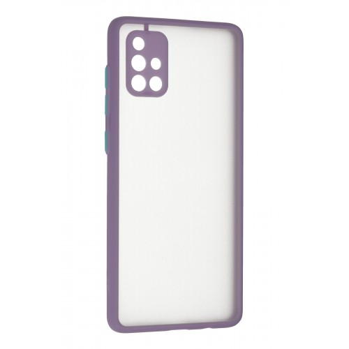 Newface Samsung Galaxy A71 Kılıf Montreal Silikon Kapak - Mor Newface Samsung Galaxy A71 Kılıf Montreal Silikon Kapak - Mor