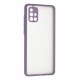 Newface Samsung Galaxy A71 Kılıf Montreal Silikon Kapak - Mor Newface Samsung Galaxy A71 Kılıf Montreal Silikon Kapak - Mor