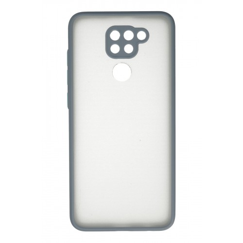 Newface Xiaomi Redmi Note 9 Kılıf Montreal Silikon Kapak - Gri Newface Xiaomi Redmi Note 9 Kılıf Montreal Silikon Kapak - Gri