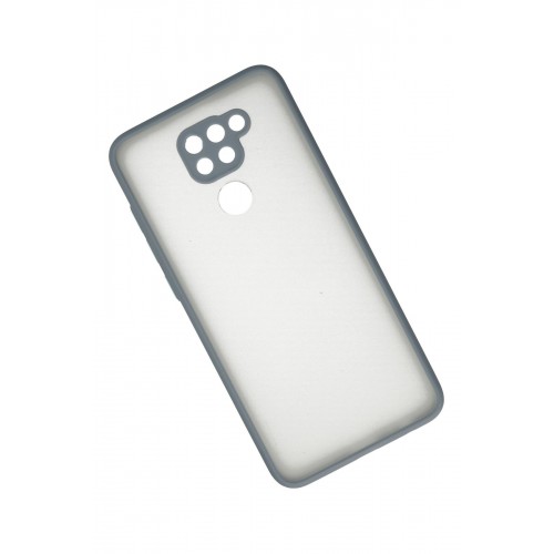 Newface Xiaomi Redmi Note 9 Kılıf Montreal Silikon Kapak - Gri Newface Xiaomi Redmi Note 9 Kılıf Montreal Silikon Kapak - Gri