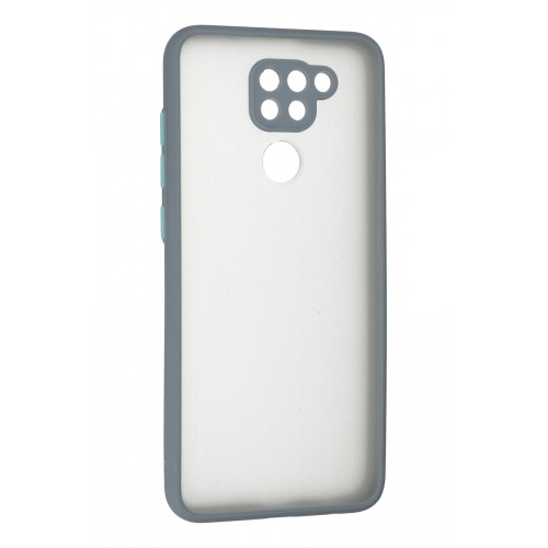 Newface Xiaomi Redmi Note 9 Kılıf Montreal Silikon Kapak - Gri Newface Xiaomi Redmi Note 9 Kılıf Montreal Silikon Kapak - Gri