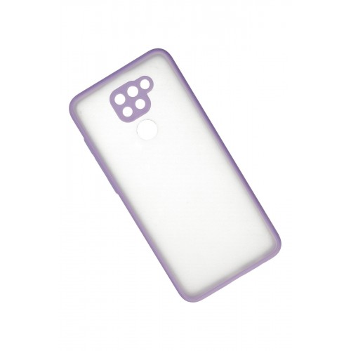 Newface Xiaomi Redmi Note 9 Kılıf Montreal Silikon Kapak - Mor Newface Xiaomi Redmi Note 9 Kılıf Montreal Silikon Kapak - Mor