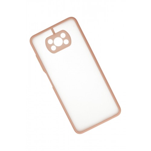 Newface Xiaomi Pocophone X3 Kılıf Montreal Silikon Kapak - Pembe Newface Xiaomi Pocophone X3 Kılıf Montreal Silikon Kapak - Pembe