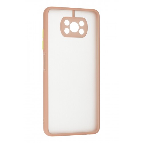 Newface Xiaomi Pocophone X3 Kılıf Montreal Silikon Kapak - Pembe Newface Xiaomi Pocophone X3 Kılıf Montreal Silikon Kapak - Pembe