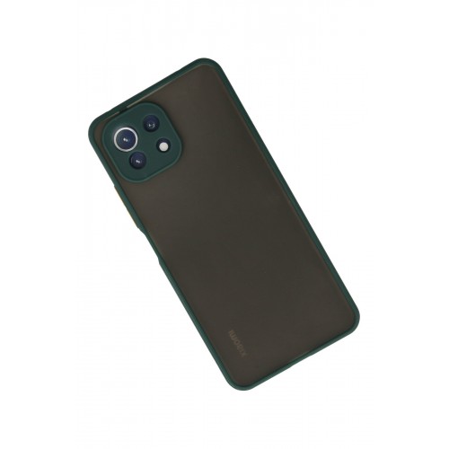 Newface Xiaomi Mİ 11 Lite Kılıf Montreal Silikon Kapak - Yeşil Newface Xiaomi Mİ 11 Lite Kılıf Montreal Silikon Kapak - Yeşil