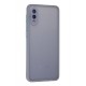 Newface Samsung Galaxy A02 Kılıf Montreal Silikon Kapak - Gri