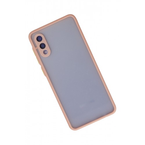Newface Samsung Galaxy A02 Kılıf Montreal Silikon Kapak - Pembe Newface Samsung Galaxy A02 Kılıf Montreal Silikon Kapak - Pembe