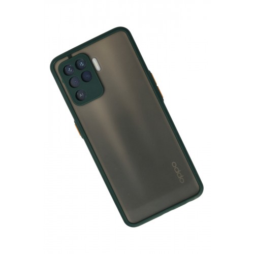 Newface Oppo Reno 5 Lite Kılıf Montreal Silikon Kapak - Yeşil Newface Oppo Reno 5 Lite Kılıf Montreal Silikon Kapak - Yeşil