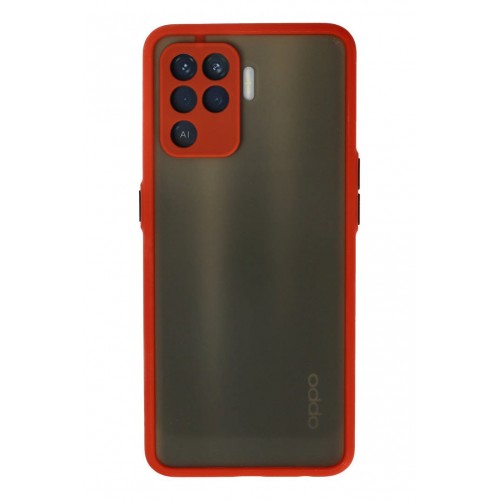 Newface Oppo Reno 5 Lite Kılıf Montreal Silikon Kapak - Kırmızı Newface Oppo Reno 5 Lite Kılıf Montreal Silikon Kapak - Kırmızı