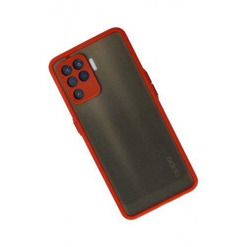 Newface Oppo Reno 5 Lite Kılıf Montreal Silikon Kapak - Kırmızı Newface Oppo Reno 5 Lite Kılıf Montreal Silikon Kapak - Kırmızı