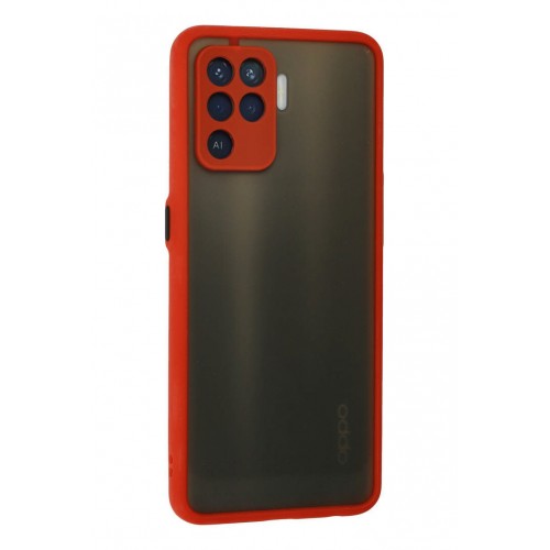 Newface Oppo Reno 5 Lite Kılıf Montreal Silikon Kapak - Kırmızı Newface Oppo Reno 5 Lite Kılıf Montreal Silikon Kapak - Kırmızı
