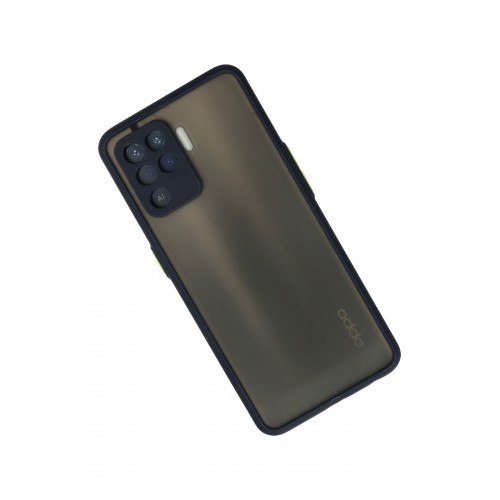Newface Oppo Reno 5 Lite Kılıf Montreal Silikon Kapak - Lacivert Newface Oppo Reno 5 Lite Kılıf Montreal Silikon Kapak - Lacivert