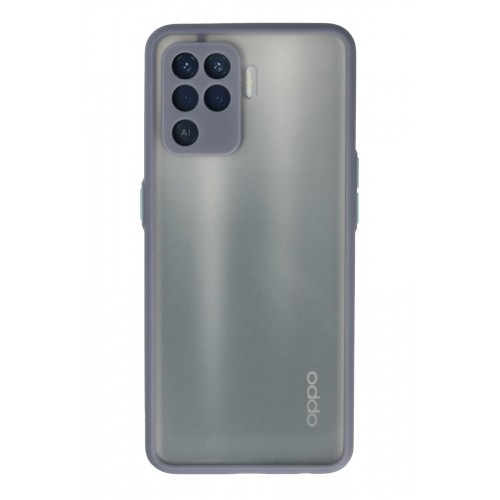Newface Oppo Reno 5 Lite Kılıf Montreal Silikon Kapak - Gri Newface Oppo Reno 5 Lite Kılıf Montreal Silikon Kapak - Gri