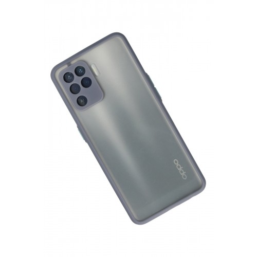 Newface Oppo Reno 5 Lite Kılıf Montreal Silikon Kapak - Gri Newface Oppo Reno 5 Lite Kılıf Montreal Silikon Kapak - Gri
