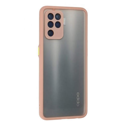 Newface Oppo Reno 5 Lite Kılıf Montreal Silikon Kapak - Pembe Newface Oppo Reno 5 Lite Kılıf Montreal Silikon Kapak - Pembe