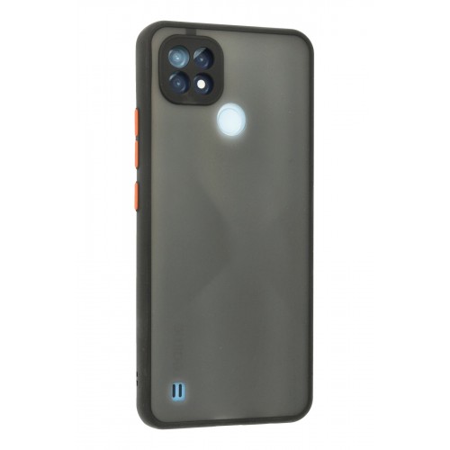 Newface Realme C21 Kılıf Montreal Silikon Kapak - Siyah Newface Realme C21 Kılıf Montreal Silikon Kapak - Siyah