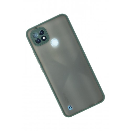 Newface Realme C21 Kılıf Montreal Silikon Kapak - Yeşil Newface Realme C21 Kılıf Montreal Silikon Kapak - Yeşil