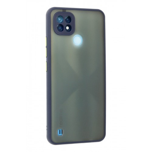 Newface Realme C21 Kılıf Montreal Silikon Kapak - Lacivert Newface Realme C21 Kılıf Montreal Silikon Kapak - Lacivert