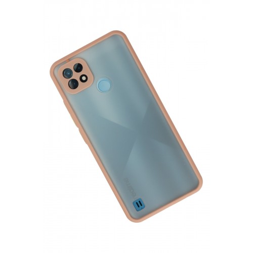 Newface Realme C21 Kılıf Montreal Silikon Kapak - Pembe Newface Realme C21 Kılıf Montreal Silikon Kapak - Pembe
