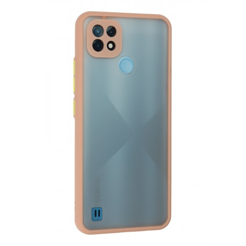 Newface Realme C21 Kılıf Montreal Silikon Kapak - Pembe Newface Realme C21 Kılıf Montreal Silikon Kapak - Pembe