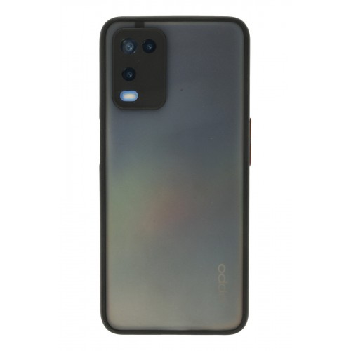 Newface Oppo A54 4G Kılıf Montreal Silikon Kapak - Siyah