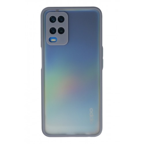 Newface Oppo A54 4G Kılıf Montreal Silikon Kapak - Gri Newface Oppo A54 4G Kılıf Montreal Silikon Kapak - Gri