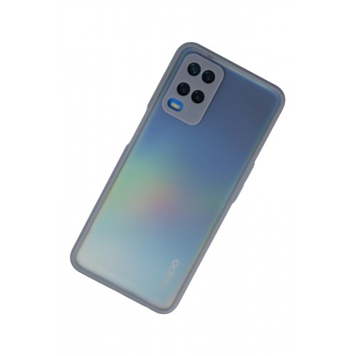 Newface Oppo A54 4G Kılıf Montreal Silikon Kapak - Gri Newface Oppo A54 4G Kılıf Montreal Silikon Kapak - Gri