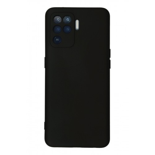 Newface Oppo Reno 5 Lite Kılıf Nano içi Kadife Silikon - Siyah Newface Oppo Reno 5 Lite Kılıf Nano içi Kadife Silikon - Siyah