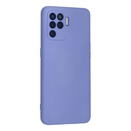 Newface Oppo Reno 5 Lite Kılıf Nano içi Kadife Silikon - Lila Newface Oppo Reno 5 Lite Kılıf Nano içi Kadife Silikon - Lila