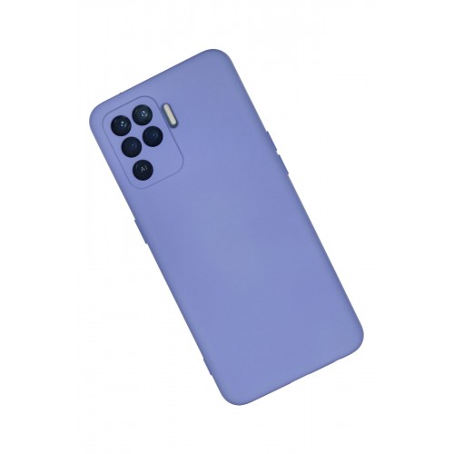 Newface Oppo Reno 5 Lite Kılıf Nano içi Kadife Silikon - Lila Newface Oppo Reno 5 Lite Kılıf Nano içi Kadife Silikon - Lila