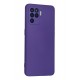 Newface Oppo Reno 5 Lite Kılıf Nano içi Kadife Silikon - Mor Newface Oppo Reno 5 Lite Kılıf Nano içi Kadife Silikon - Mor