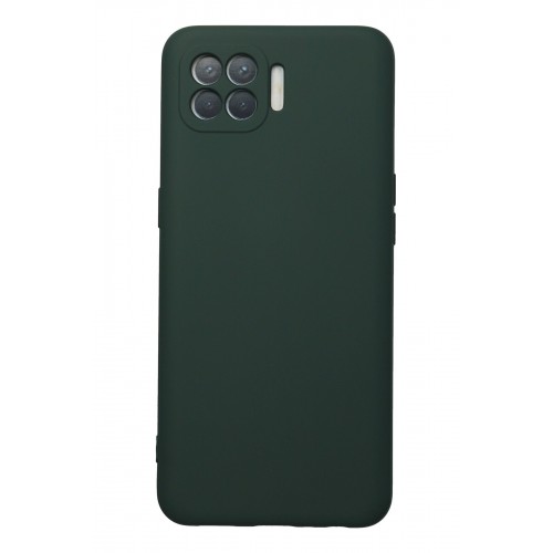 Newface Oppo Reno 4 Lite Kılıf Nano içi Kadife Silikon - Koyu Yeşil Newface Oppo Reno 4 Lite Kılıf Nano içi Kadife Silikon - Koyu Yeşil