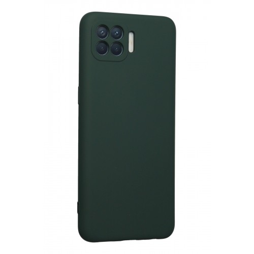 Newface Oppo Reno 4 Lite Kılıf Nano içi Kadife Silikon - Koyu Yeşil Newface Oppo Reno 4 Lite Kılıf Nano içi Kadife Silikon - Koyu Yeşil
