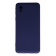 Newface Samsung Galaxy A01 Core Kılıf Nano içi Kadife Silikon - Lacivert Newface Samsung Galaxy A01 Core Kılıf Nano içi Kadife Silikon - Lacivert