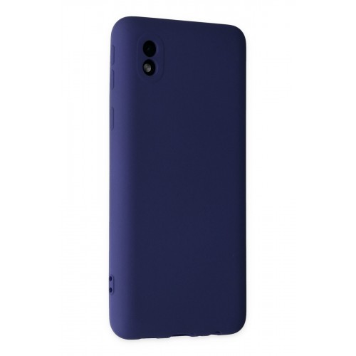 Newface Samsung Galaxy A01 Core Kılıf Nano içi Kadife Silikon - Lacivert Newface Samsung Galaxy A01 Core Kılıf Nano içi Kadife Silikon - Lacivert