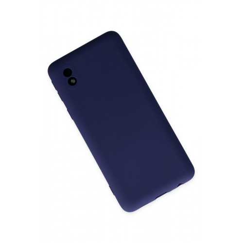 Newface Samsung Galaxy A01 Core Kılıf Nano içi Kadife Silikon - Lacivert Newface Samsung Galaxy A01 Core Kılıf Nano içi Kadife Silikon - Lacivert