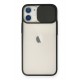 Newface iPhone 11 Kılıf Palm Buzlu Kamera Sürgülü Silikon - Siyah Newface iPhone 11 Kılıf Palm Buzlu Kamera Sürgülü Silikon - Siyah