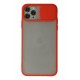 Newface iPhone 11 Pro Kılıf Palm Buzlu Kamera Sürgülü Silikon - Kırmızı Newface iPhone 11 Pro Kılıf Palm Buzlu Kamera Sürgülü Silikon - Kırmızı