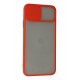Newface iPhone 11 Pro Kılıf Palm Buzlu Kamera Sürgülü Silikon - Kırmızı Newface iPhone 11 Pro Kılıf Palm Buzlu Kamera Sürgülü Silikon - Kırmızı