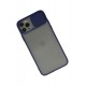Newface iPhone 11 Pro Max Kılıf Palm Buzlu Kamera Sürgülü Silikon - Lacivert Newface iPhone 11 Pro Max Kılıf Palm Buzlu Kamera Sürgülü Silikon - Lacivert
