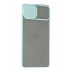 Newface iPhone 11 Pro Max Kılıf Palm Buzlu Kamera Sürgülü Silikon - Turkuaz Newface iPhone 11 Pro Max Kılıf Palm Buzlu Kamera Sürgülü Silikon - Turkuaz