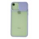 Newface iPhone 7 Kılıf Palm Buzlu Kamera Sürgülü Silikon - Lila Newface iPhone 7 Kılıf Palm Buzlu Kamera Sürgülü Silikon - Lila