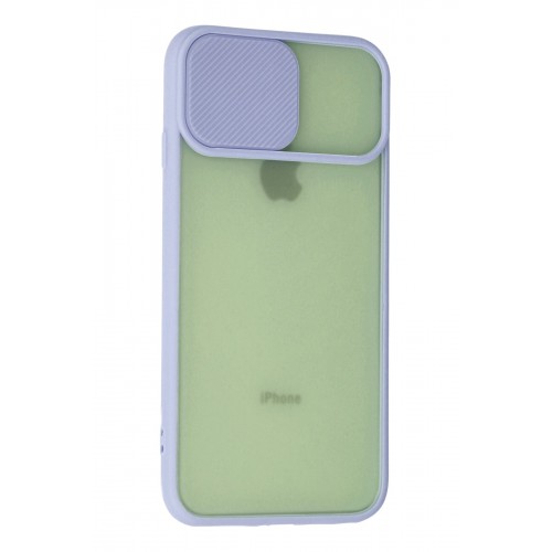 Newface iPhone 7 Kılıf Palm Buzlu Kamera Sürgülü Silikon - Lila Newface iPhone 7 Kılıf Palm Buzlu Kamera Sürgülü Silikon - Lila