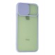 Newface iPhone 7 Kılıf Palm Buzlu Kamera Sürgülü Silikon - Lila Newface iPhone 7 Kılıf Palm Buzlu Kamera Sürgülü Silikon - Lila