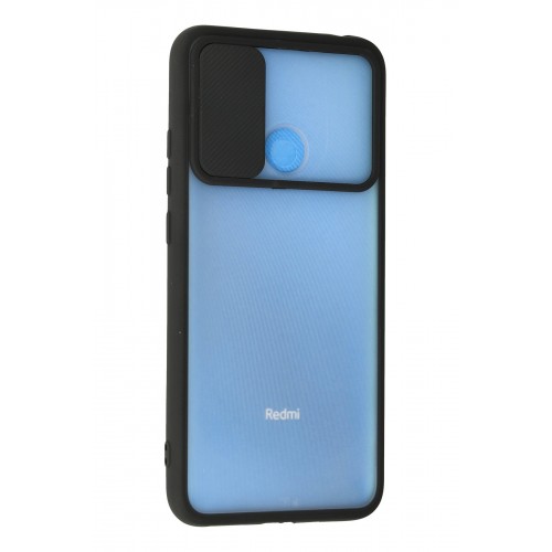 Newface Xiaomi Redmi 9C Kılıf Palm Buzlu Kamera Sürgülü Silikon - Siyah Newface Xiaomi Redmi 9C Kılıf Palm Buzlu Kamera Sürgülü Silikon - Siyah
