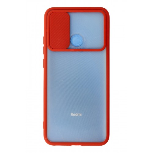 Newface Xiaomi Redmi 9C Kılıf Palm Buzlu Kamera Sürgülü Silikon - Kırmızı Newface Xiaomi Redmi 9C Kılıf Palm Buzlu Kamera Sürgülü Silikon - Kırmızı
