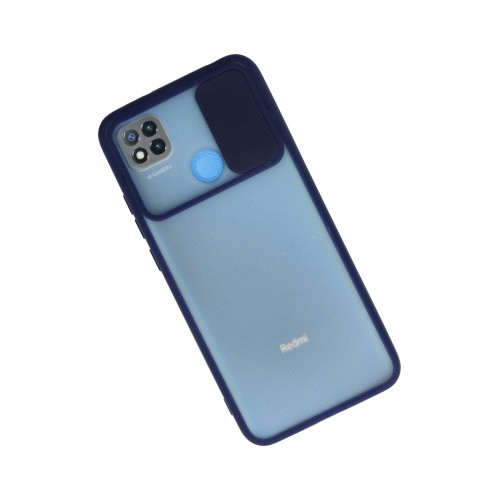 Newface Xiaomi Redmi 9C Kılıf Palm Buzlu Kamera Sürgülü Silikon - Lacivert Newface Xiaomi Redmi 9C Kılıf Palm Buzlu Kamera Sürgülü Silikon - Lacivert